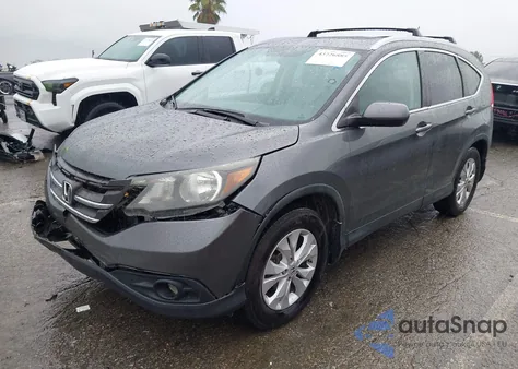 2012 Honda Cr-V Ex-L из США, поврежденный, VIN 2HKRM3H73CH513734